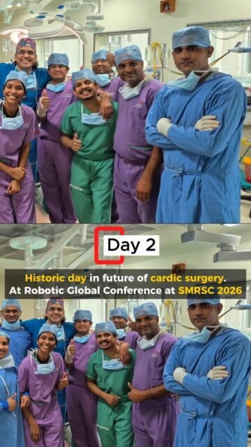 𝗗𝗮𝘆 𝟮 𝗮𝘁 𝘁𝗵𝗲 𝗦𝗠𝗥𝗦𝗖 𝗜𝗻𝘁𝗲𝗿𝗻𝗮𝘁𝗶𝗼𝗻𝗮𝗹 𝗥𝗼𝗯𝗼𝘁𝗶𝗰 𝗖𝗼𝗻𝗳𝗲𝗿𝗲𝗻𝗰𝗲 𝟮𝟬𝟮𝟲 🚀
I am proud to share that we achieved another historic milestone in cardiac surgery by successfully performing the 𝗪𝗼𝗿𝗹𝗱’𝘀 𝗙𝗶𝗿𝘀𝘁 𝗥𝗼𝗯𝗼𝘁𝗶𝗰 𝗧𝗘𝗖𝗔𝗕 (𝗧𝗼𝘁𝗮𝗹𝗹𝘆 𝗘𝗻𝗱𝗼𝘀𝗰𝗼𝗽𝗶𝗰 𝗖𝗼𝗿𝗼𝗻𝗮𝗿𝘆 𝗔𝗿𝘁𝗲𝗿𝘆 𝗕𝘆𝗽𝗮𝘀𝘀) in a live conference setting.
Using the advanced 𝗦𝗦𝗜 𝗠𝗮𝗻𝘁𝗿𝗮 Surgical Robotic System, this procedure demonstrated the precision, safety, and efficiency of robotic-assisted cardiac surgery on a global platform.
At 𝗠𝗮𝗻𝗶𝗽𝗮𝗹 𝗛𝗼𝘀𝗽𝗶𝘁𝗮𝗹 𝗝𝗮𝗶𝗽𝘂𝗿, we are committed to pushing the boundaries of innovation, and 𝗕𝗲𝗶𝗻𝗴 𝗮𝗺𝗼𝗻𝗴 𝘁𝗵𝗲 𝗳𝗲𝘄 𝗰𝗲𝗻𝘁𝗲𝗿𝘀 𝗶𝗻 𝗜𝗻𝗱𝗶𝗮 𝗱𝗼𝗶𝗻𝗴 𝗮𝗹𝗹 𝘁𝘆𝗽𝗲𝘀 𝗼𝗳 𝗮𝗱𝘃𝗮𝗻𝗰𝗲𝗱 𝗿𝗼𝗯𝗼𝘁𝗶𝗰 𝘀𝘂𝗿𝗴𝗲𝗿𝘆 𝗮𝗻𝗱 𝘄𝗲 𝗮𝗿𝗲 𝘁𝗵𝗲 𝗼𝗻𝗹𝘆 𝗼𝗻𝗲 𝗶𝗻 𝗜𝗻𝗱𝗶𝗮 𝗱𝗼𝗶𝗻𝗴 𝗧𝗘𝗖𝗔𝗕 (𝗧𝗼𝘁𝗮𝗹𝗹𝘆 𝗘𝗻𝗱𝗼𝘀𝗰𝗼𝗽𝗶𝗰 𝗖𝗼𝗿𝗼𝗻𝗮𝗿𝘆 𝗔𝗿𝘁𝗲𝗿𝘆 𝗕𝘆𝗽𝗮𝘀𝘀) 𝗿𝗲𝗴𝘂𝗹𝗮𝗿𝗹𝘆-is a responsibility we carry with great dedication and pride.
This achievement would not have been possible without the unwavering support of my entire team, colleagues, and hospital staff. I would also like to extend my heartfelt gratitude to our patient and their family for their trust.
Together, we continue to move forward in redefining the future of minimally invasive cardiac care. ❤️
Grateful to everyone who has been part of this journey.
📍 Sector 5, Main Sikar Road, Vidhyadhar Nagar, Jaipur
📞 +91 8802801381
🌐 www.drlalitmalik.com
#RoboticSurgery #TECAB #CardiacSurgery #MedicalInnovation #MinimallyInvasiveSurgery 🚀